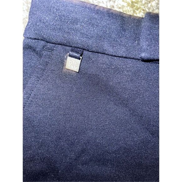 lauren ralph lauren blue dress capri sz m Preppy Momcore Normcore - Picture 3 of 4